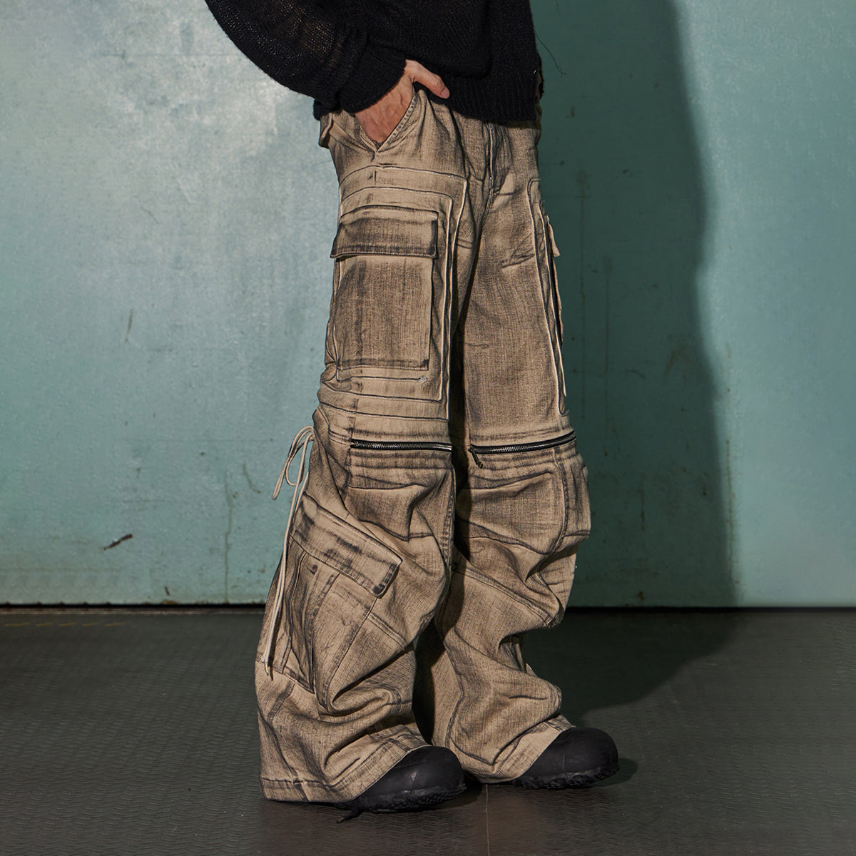 frkm scd 23aw wide-leg pants - スラックス