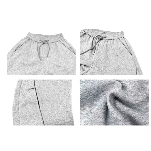 Graffiti Wide-Leg Sweatpants