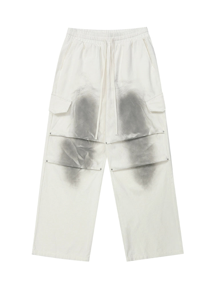 Pleated Drawstring Casual PANTS