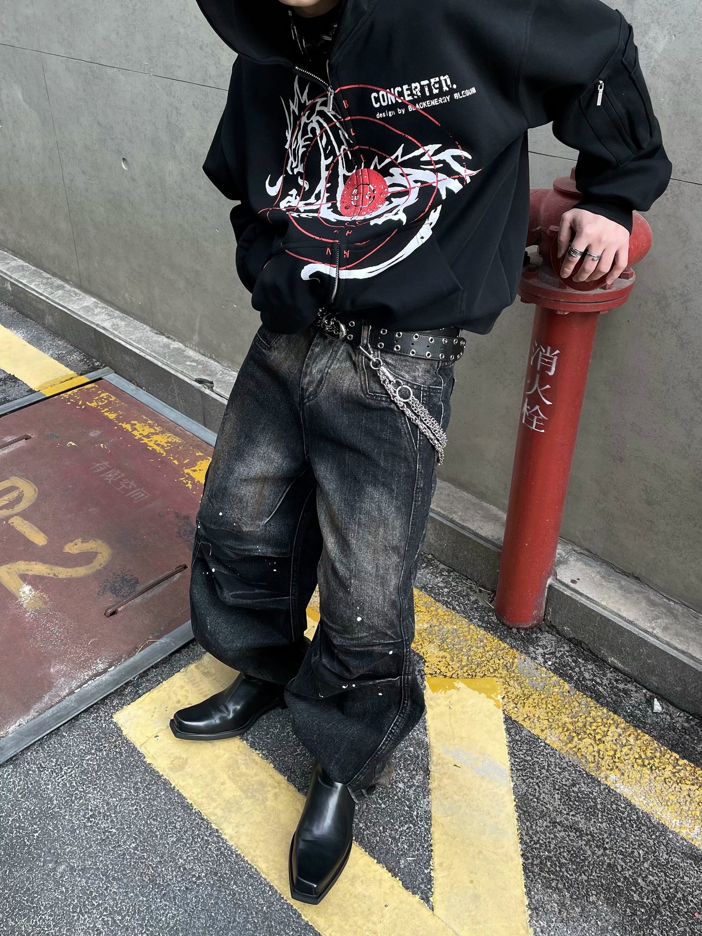 Scrap Earth Dirty Denim Pants