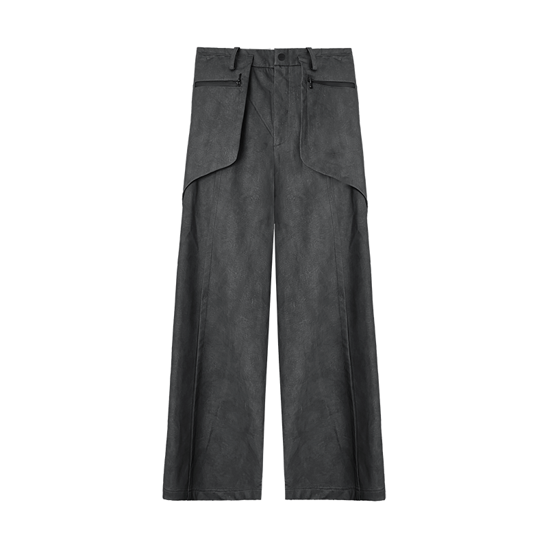 Zip Pocket Wide PANTS