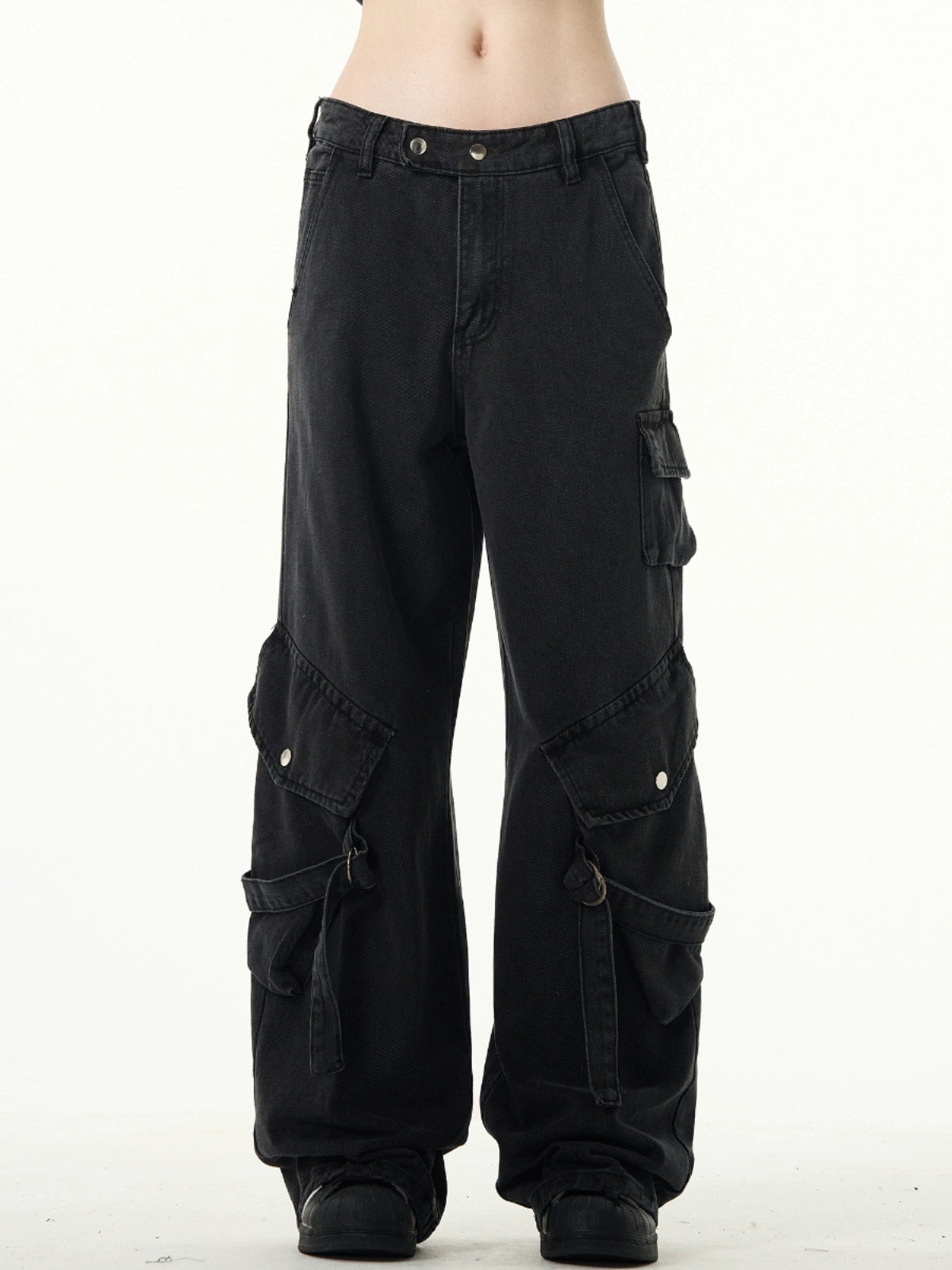 Niche Premium Work Pockets Jeans
