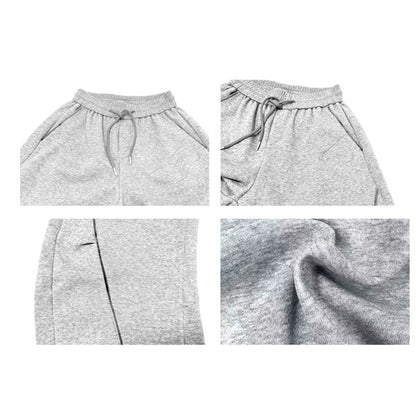 Graffiti Wide-Leg Sweatpants
