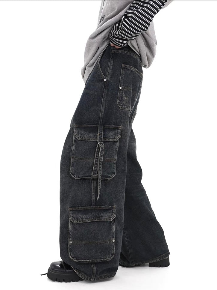 Mainline Old Washed Workwear Jeans