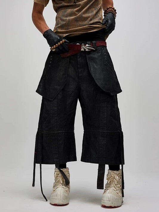 Heavy-duty Washed Work Short