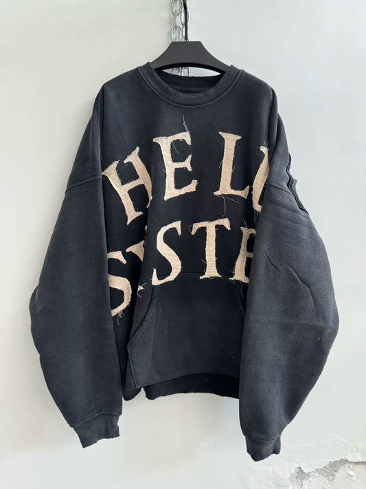 Washed Spray Dyed Old Trainer