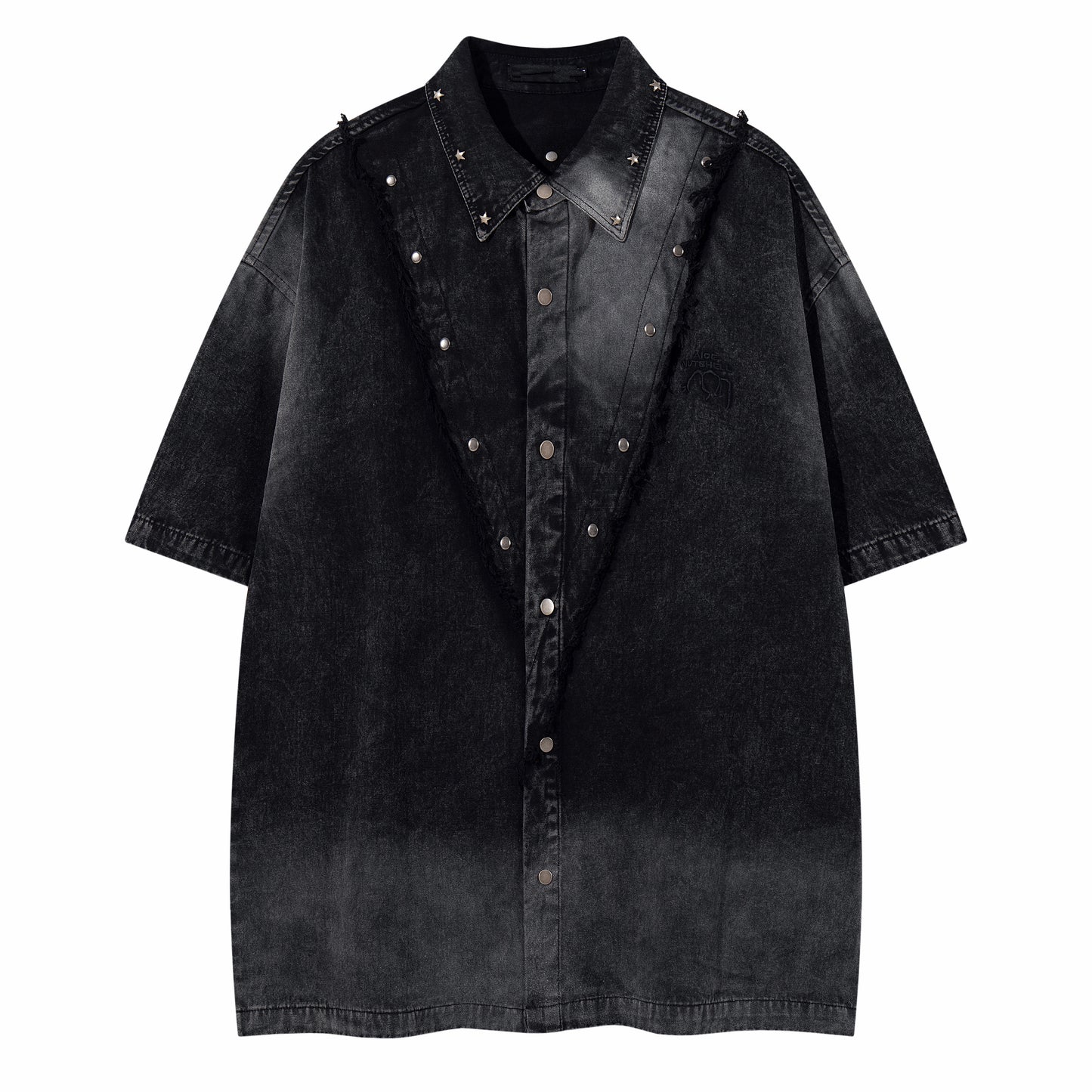Studded Denim Shirt