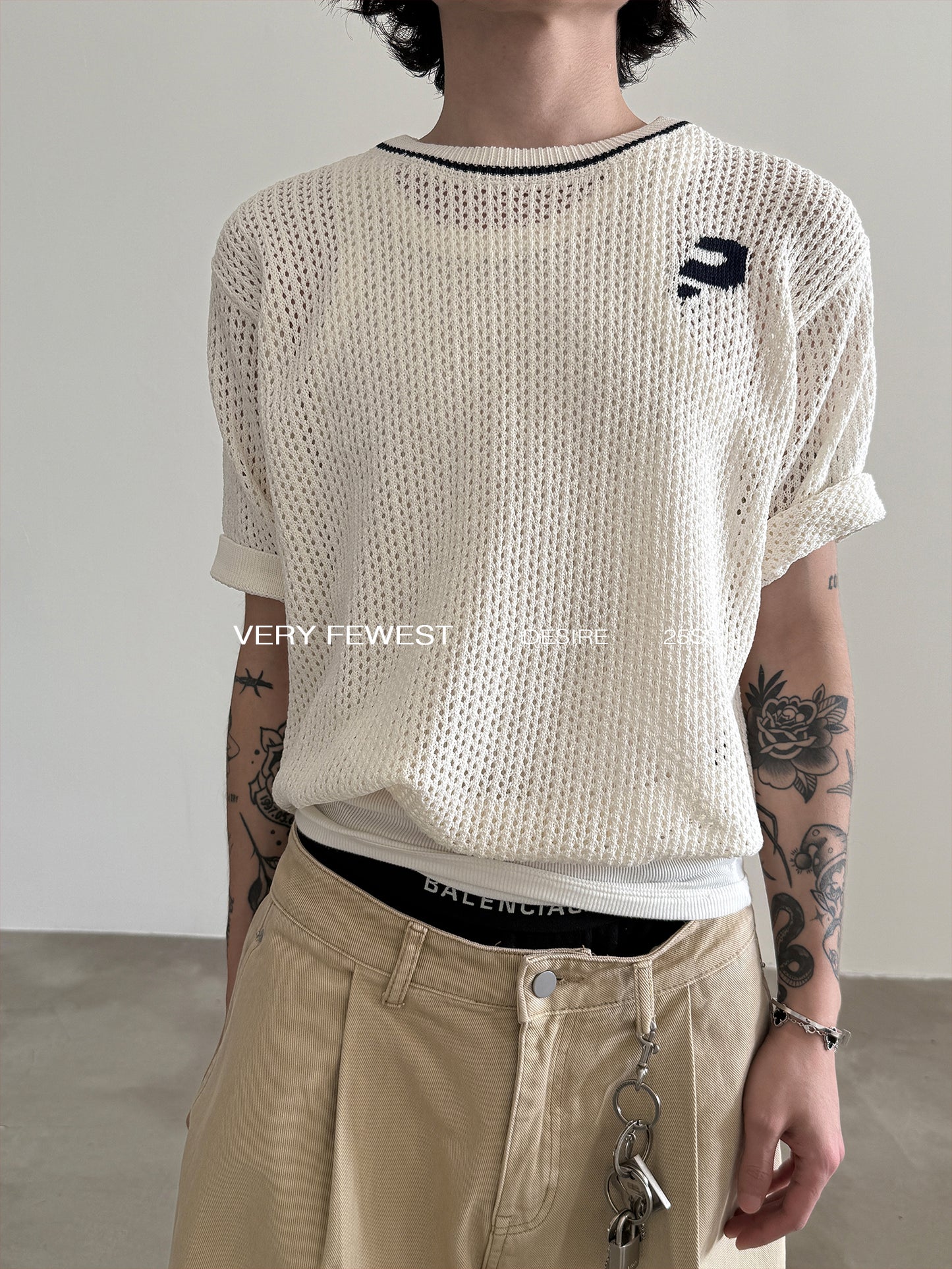 Mesh Knit Tee