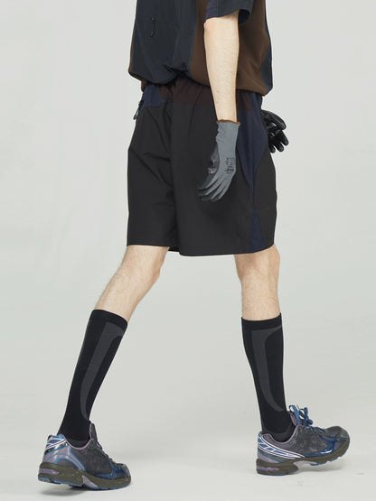 Quick-Release Buckle Sport Cargo Shorts