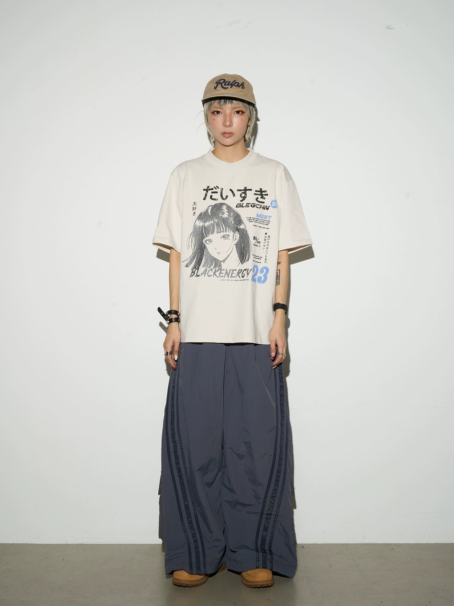 Three Bars Thin Cargo Pants