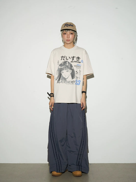 Three Bars Thin Cargo Pants