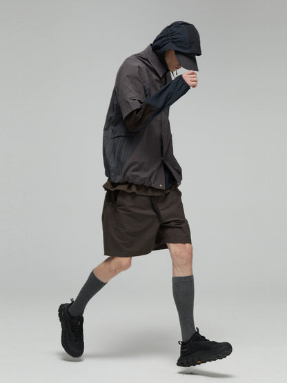 Quick-Release Colorblock Utility Shorts