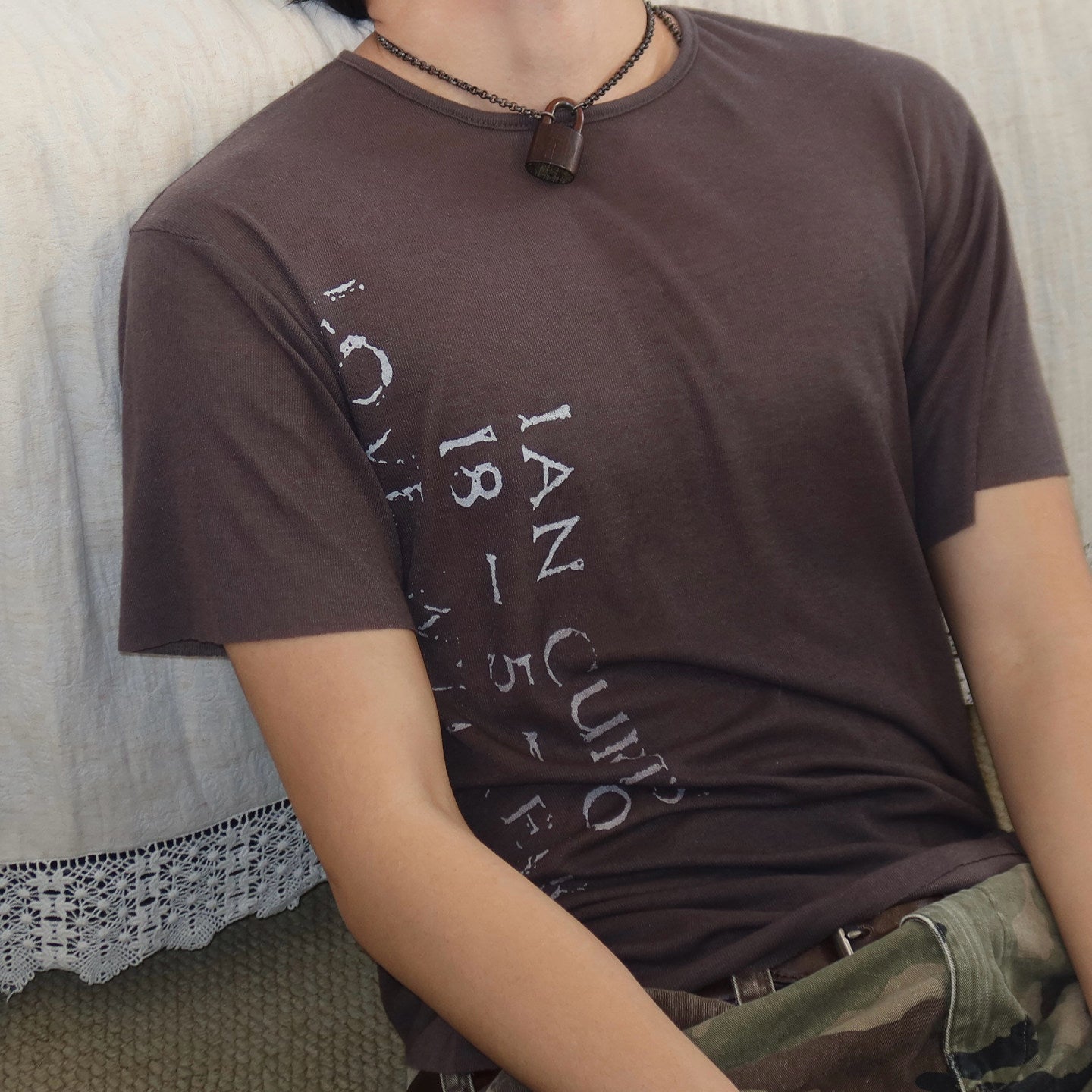 Lightweight Washed Rock Tee