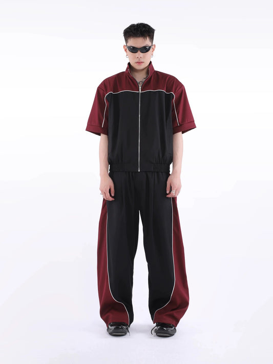 Niche Stand Collar Zip Jacket