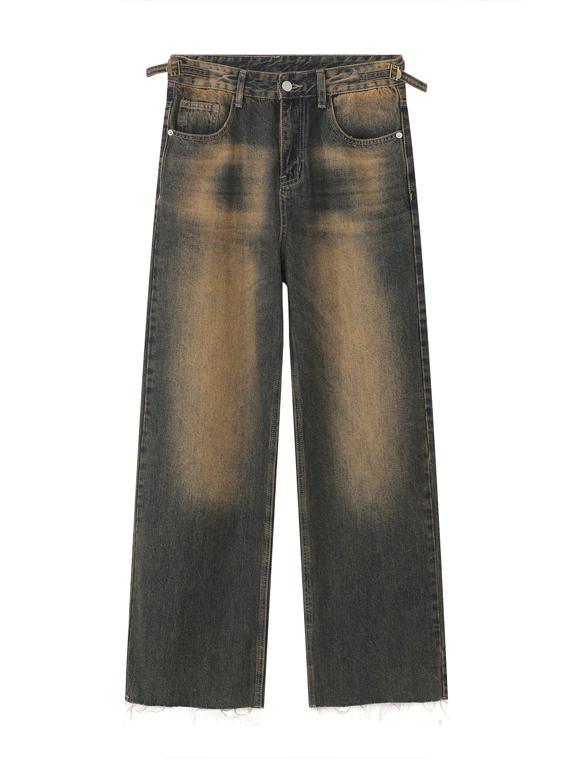 Niche Wasteland Rust Loose Jeans