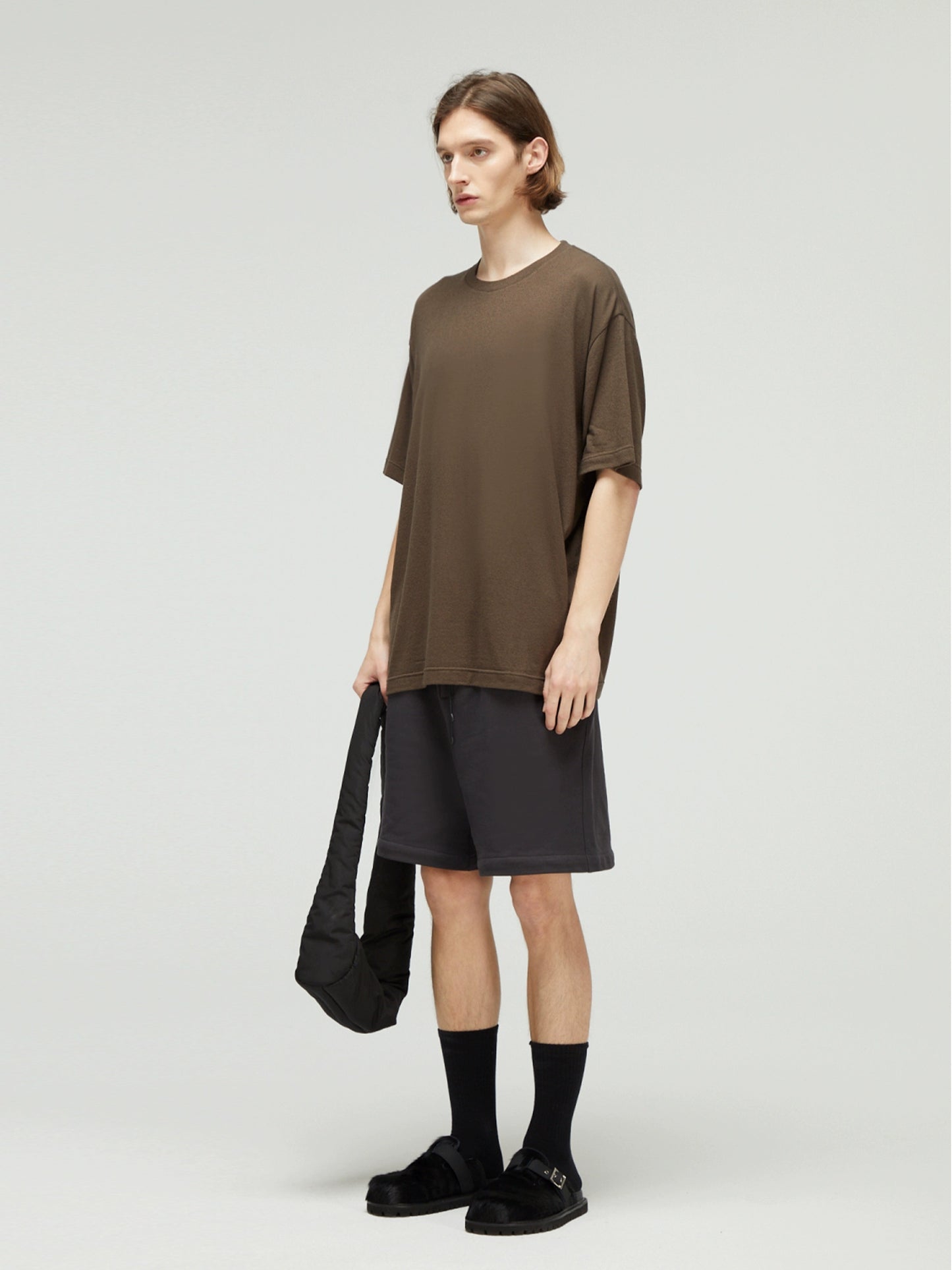 Textured Drape Relaxed Tee