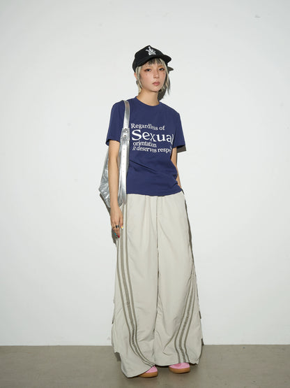 Three Bars Thin Cargo Pants