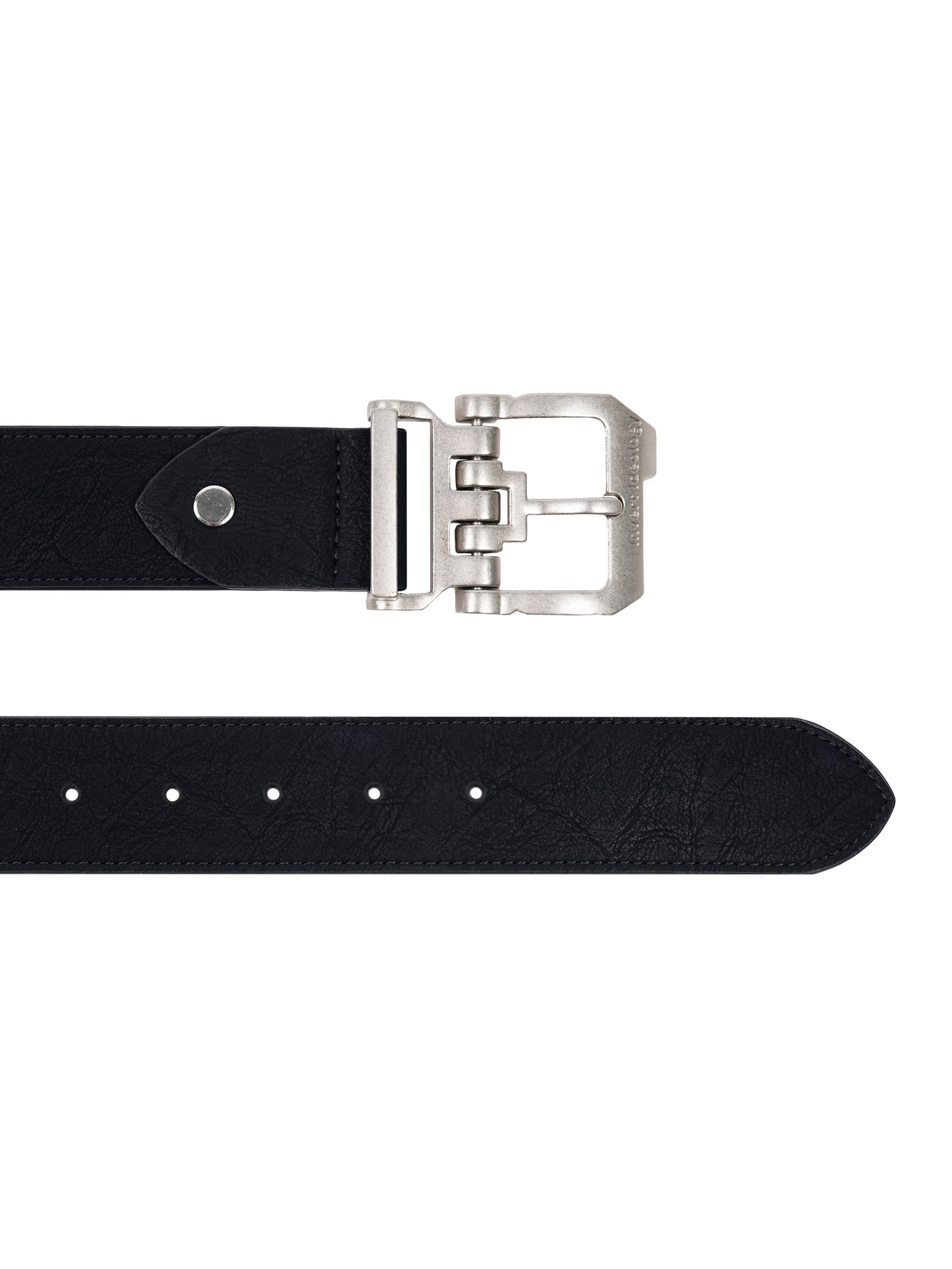 METAL BUCKLE COW LEATHER BELT