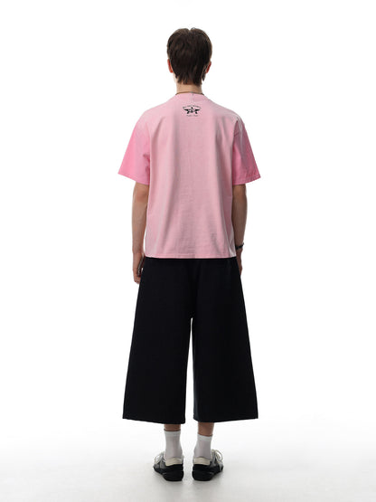 Graffiti color Block Tee