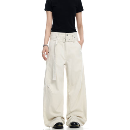 Double Waist Cargo Pants