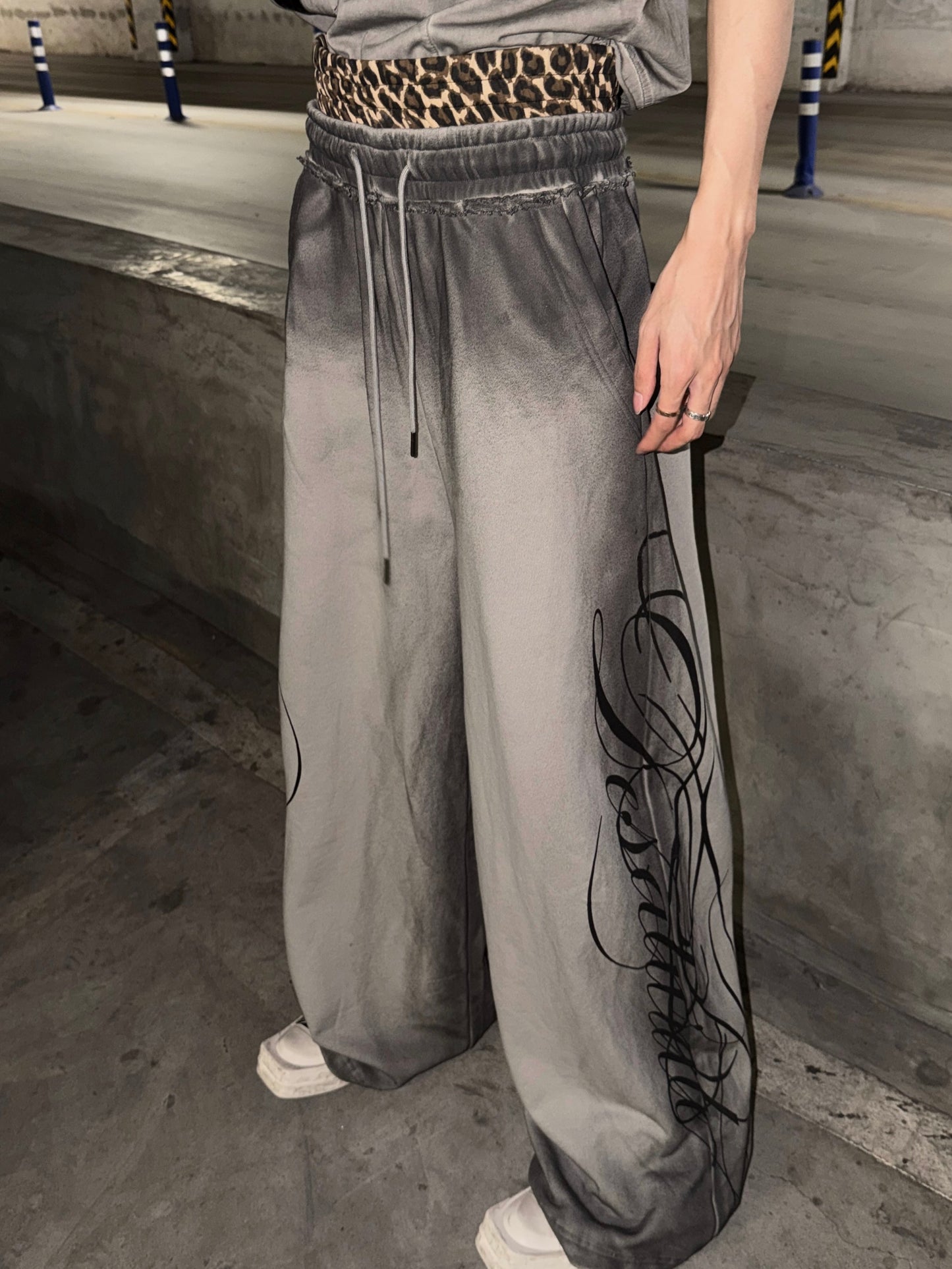 Vintage Washed Baggy Sweatpants