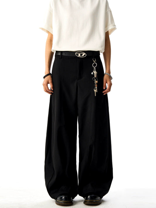Deconstructed Casual Scimitar Trousers
