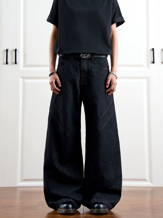 Blade Cow A-line Denim Pants