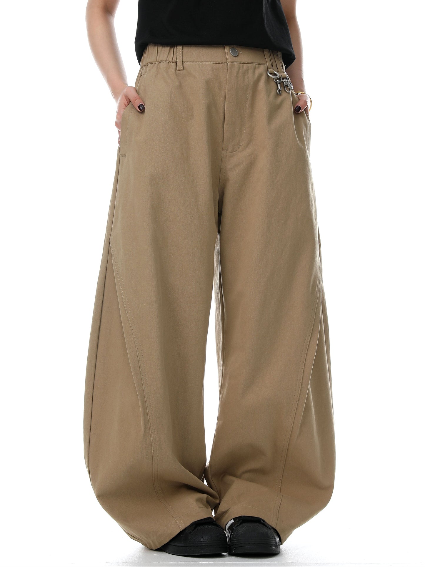 Wide Leg Utility Pants