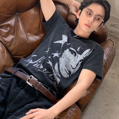 Vintage Washed Rock Graphic Tee