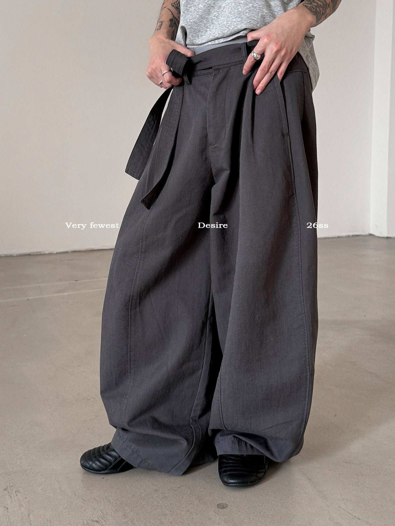 Wrap Wide Pants