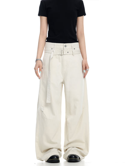 Double Waist Cargo Pants