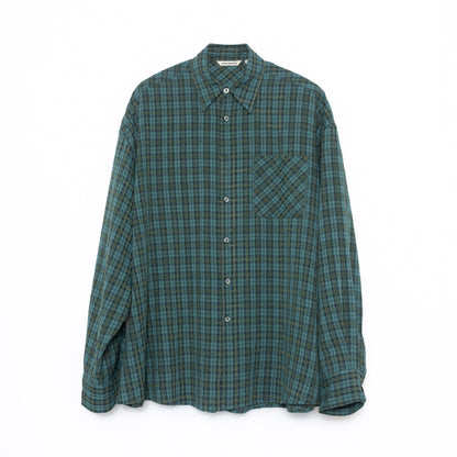 Vintage Green Check Shirt