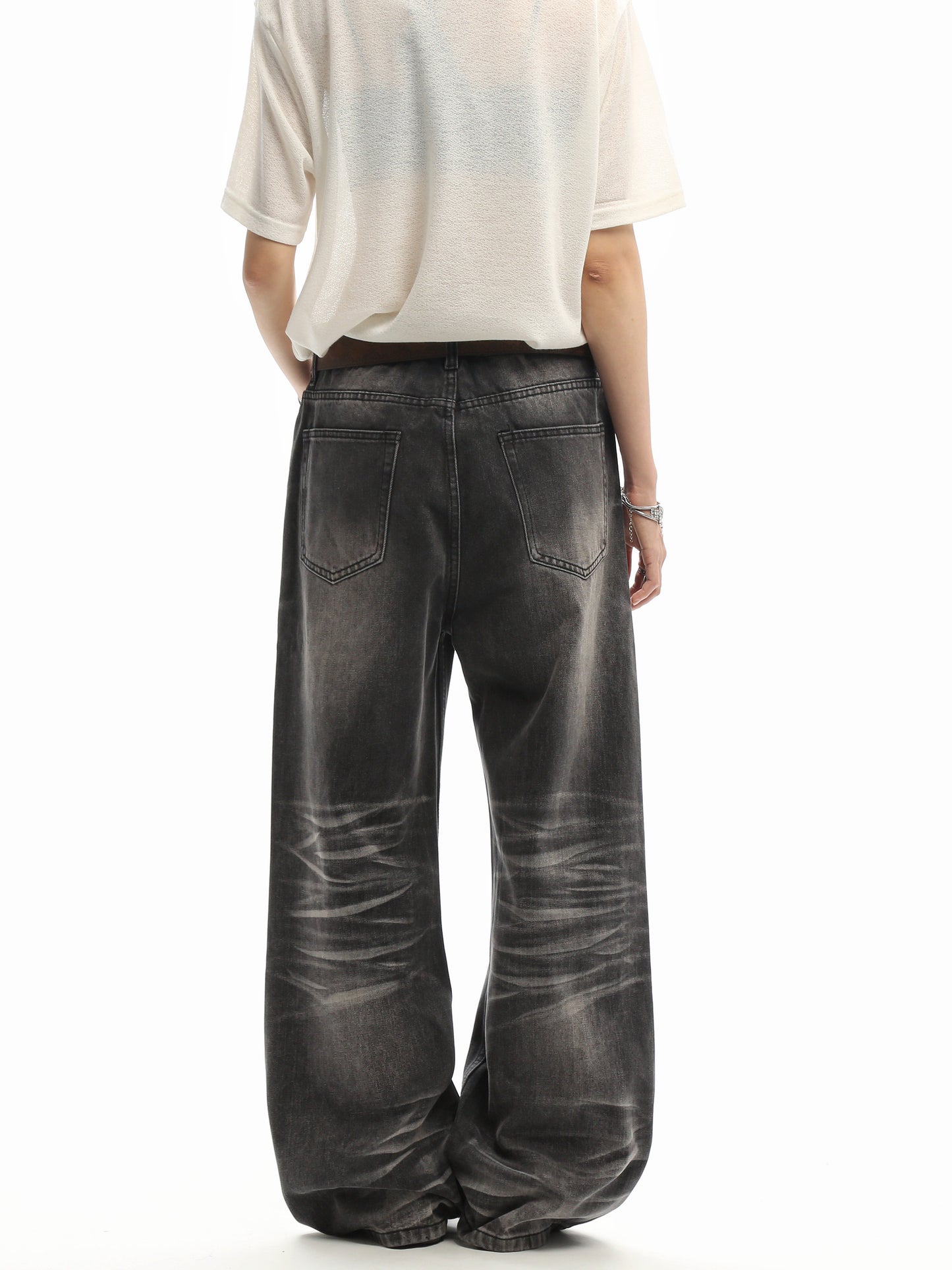 Ripple Wash Relaxed Jeans