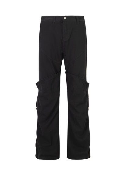 Low Button Work Pants