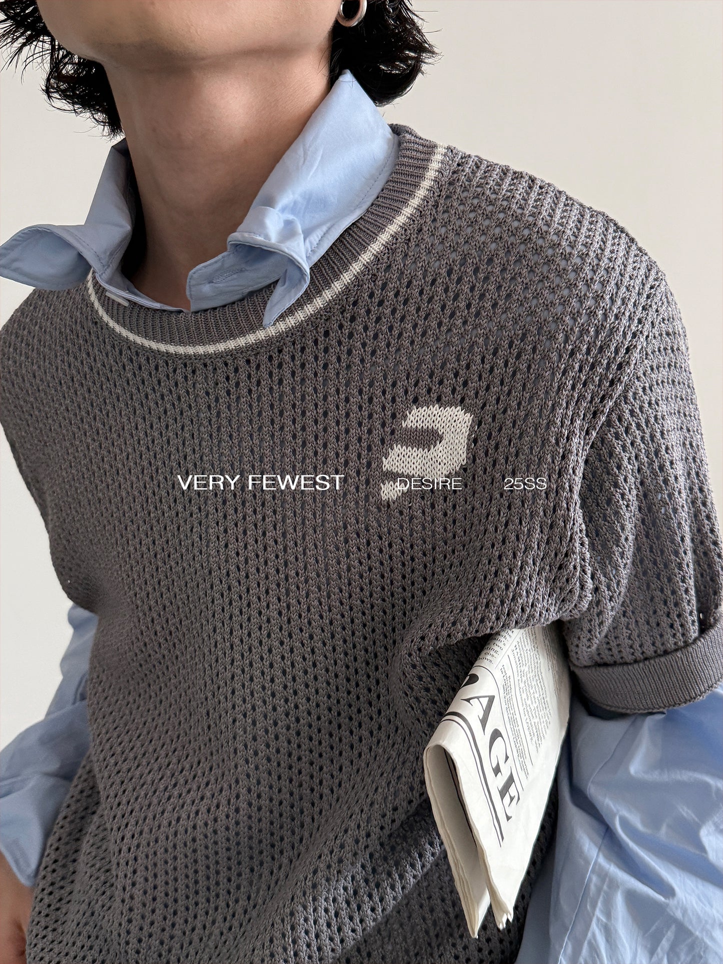 Mesh Knit Tee