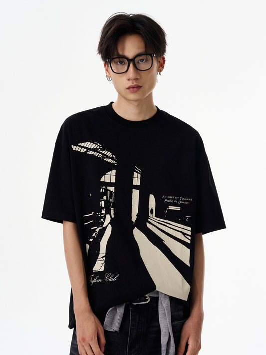 Retro Art Light Tee