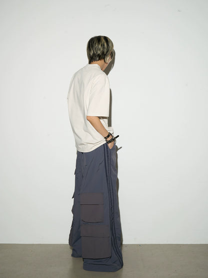Three Bars Thin Cargo Pants
