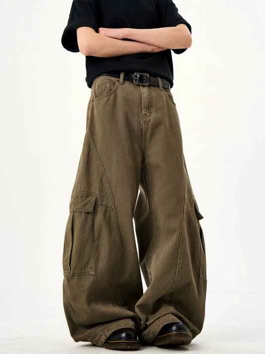 American Retro Big Pocket Pants