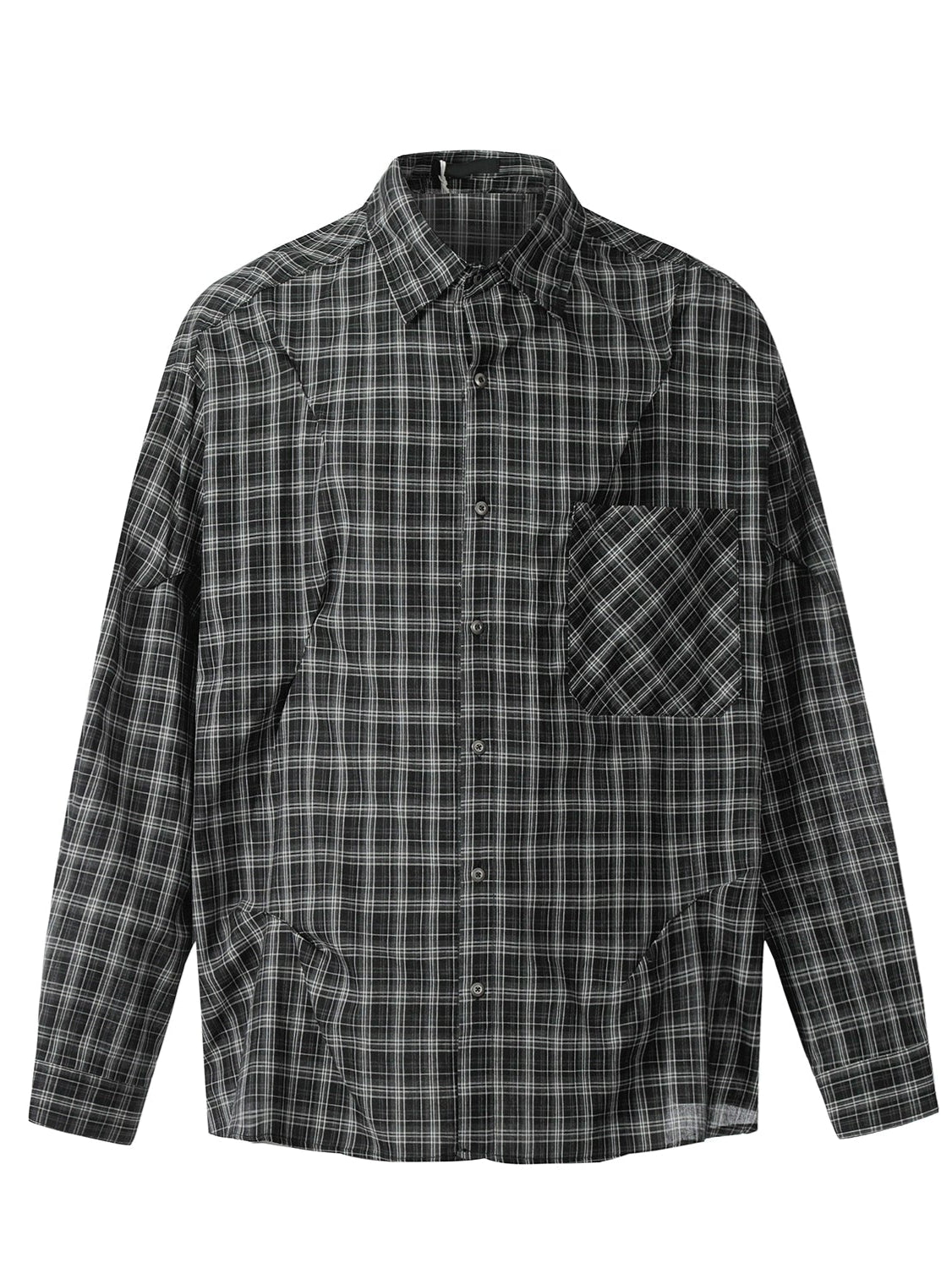 Versatile Retro Plaid Shirt