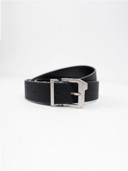 METAL BUCKLE COW LEATHER BELT