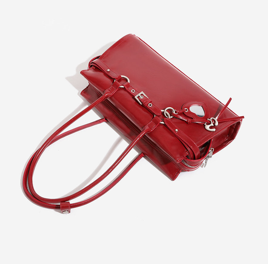 Belted Baguette Underarm Bag