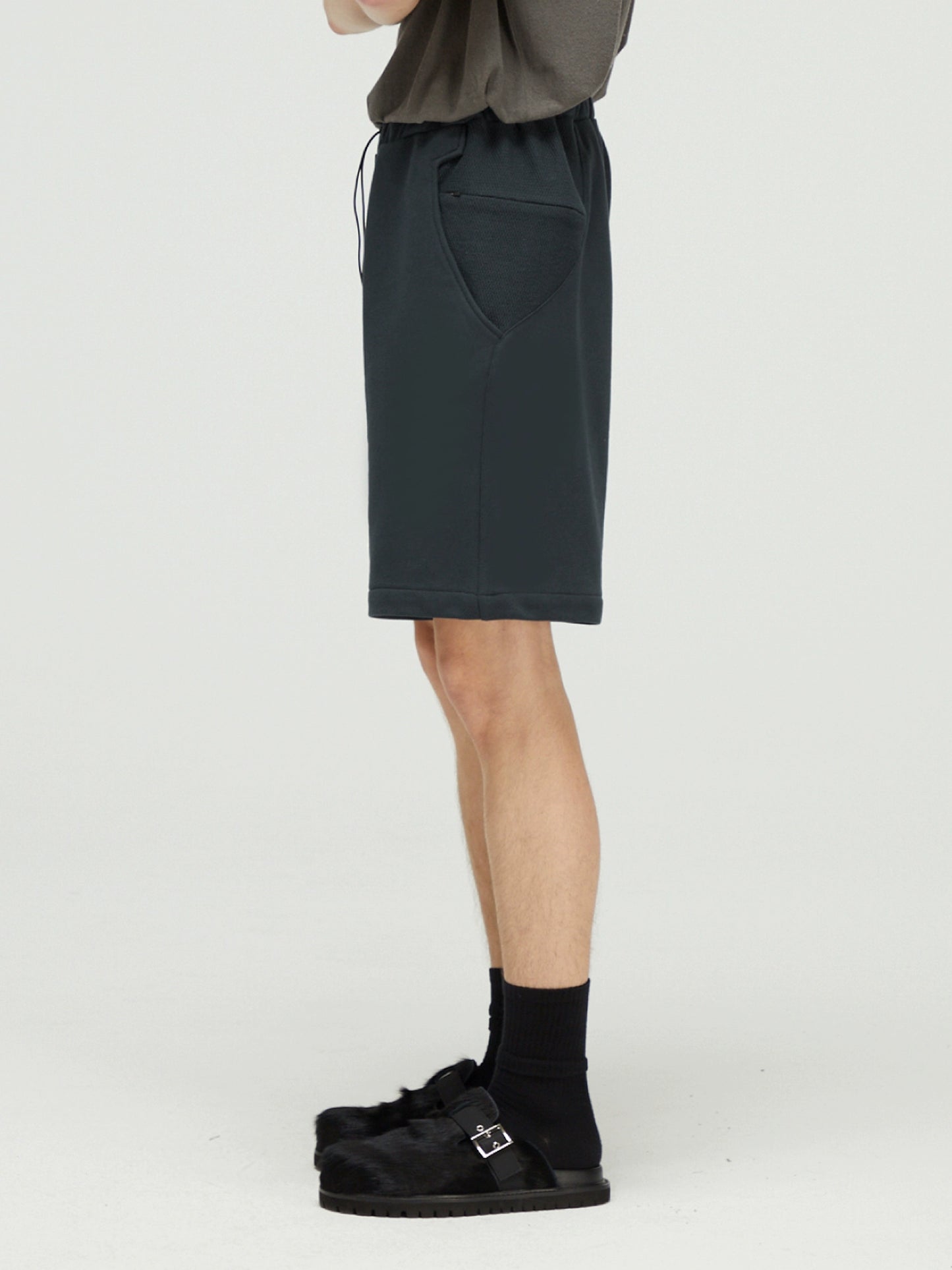 Vintage Multi-Pocket Stretch Shorts