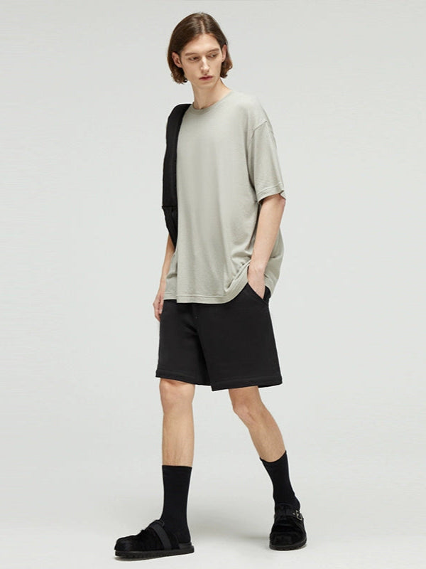 Vintage Multi-Pocket Stretch Shorts