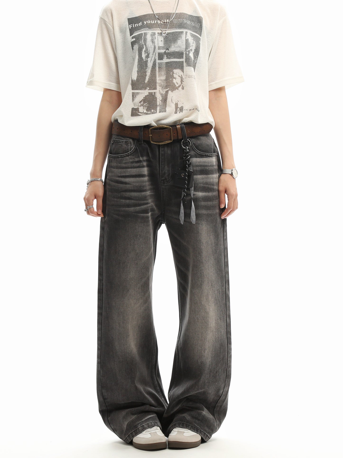 Ripple Wash Relaxed Jeans