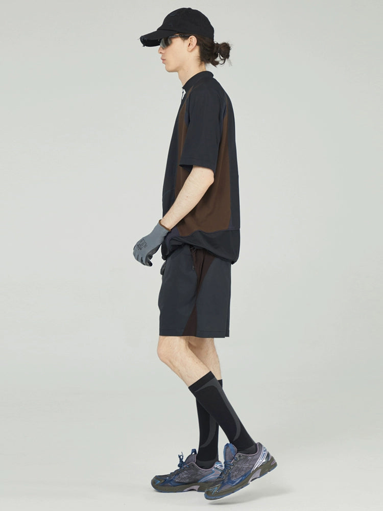 Quick-Release Buckle Sport Cargo Shorts