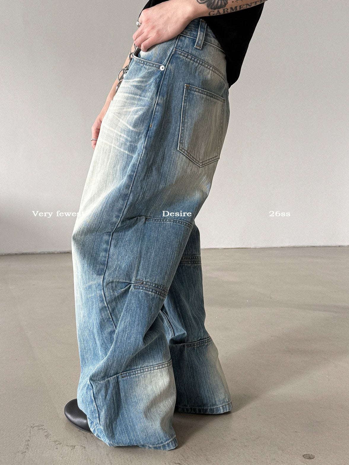 Panel Washed Jeans – ELUVA