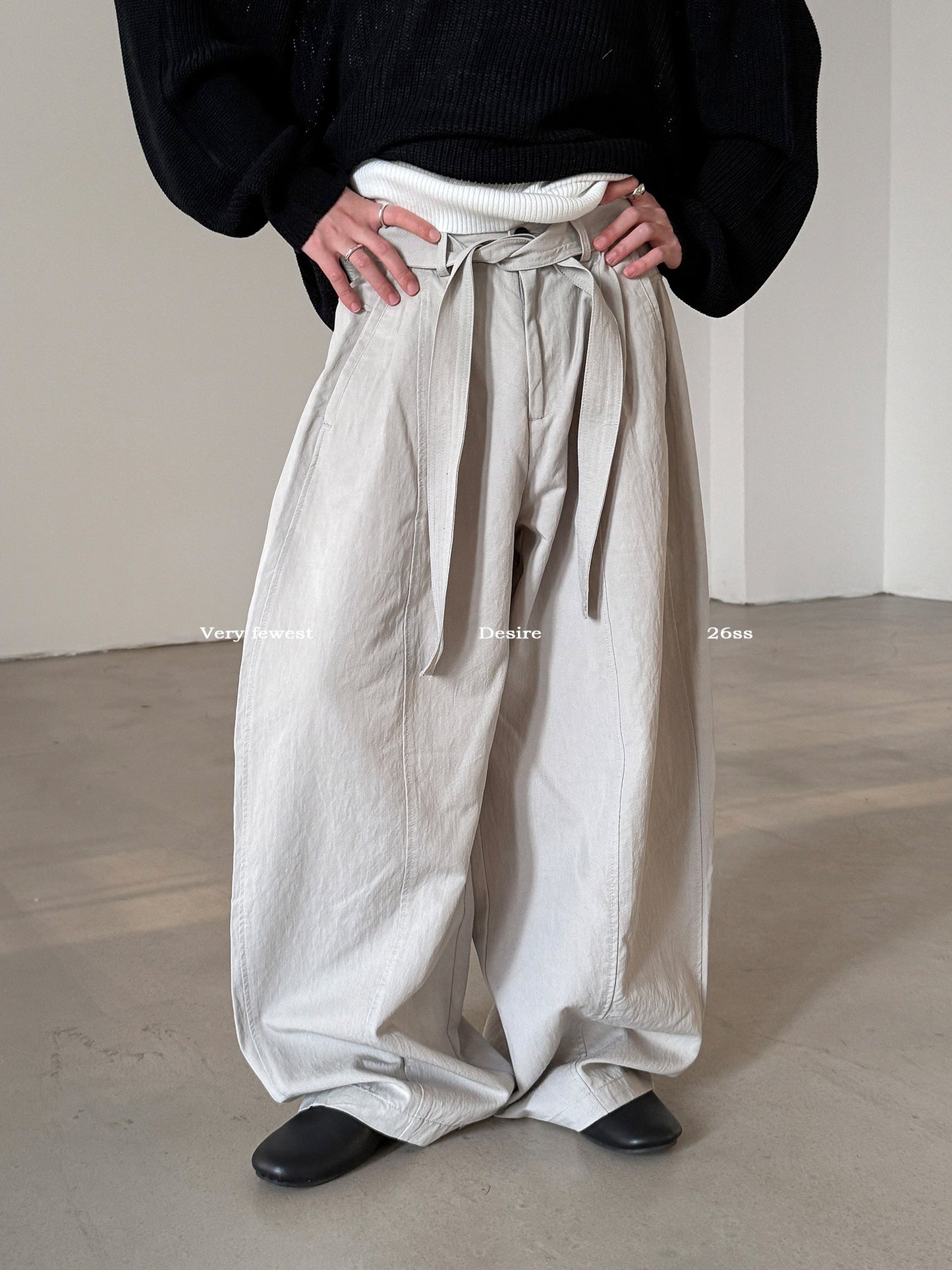 Wrap Wide Pants