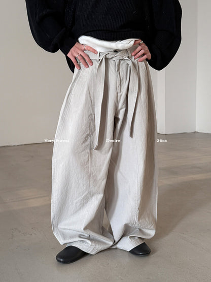 Wrap Wide Pants