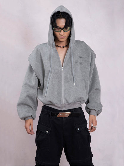 Niche Double Layer Hoodie