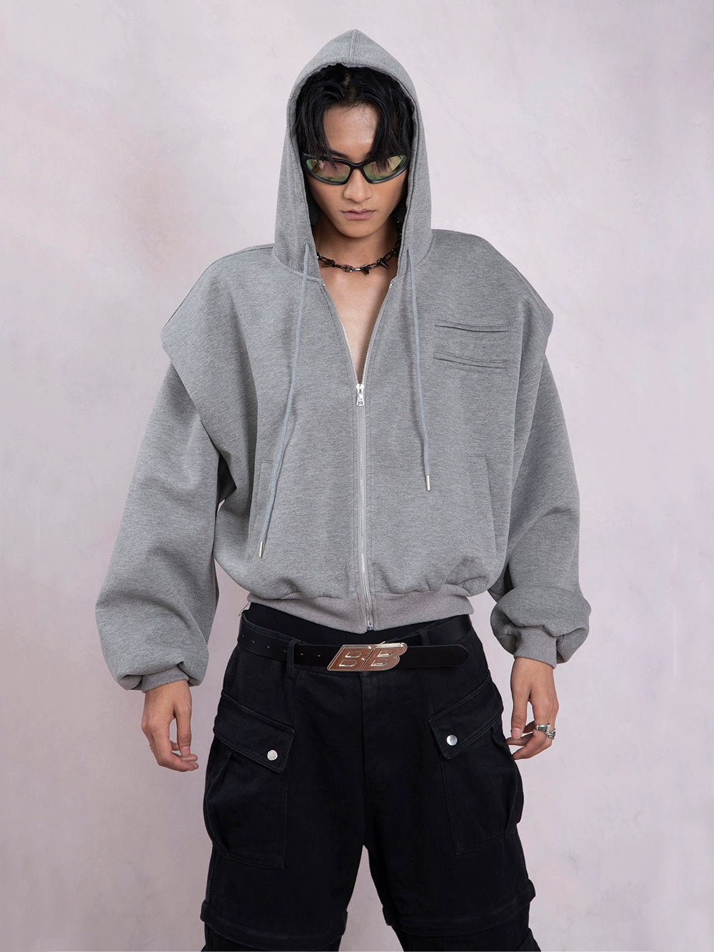 Niche Double Layer Hoodie